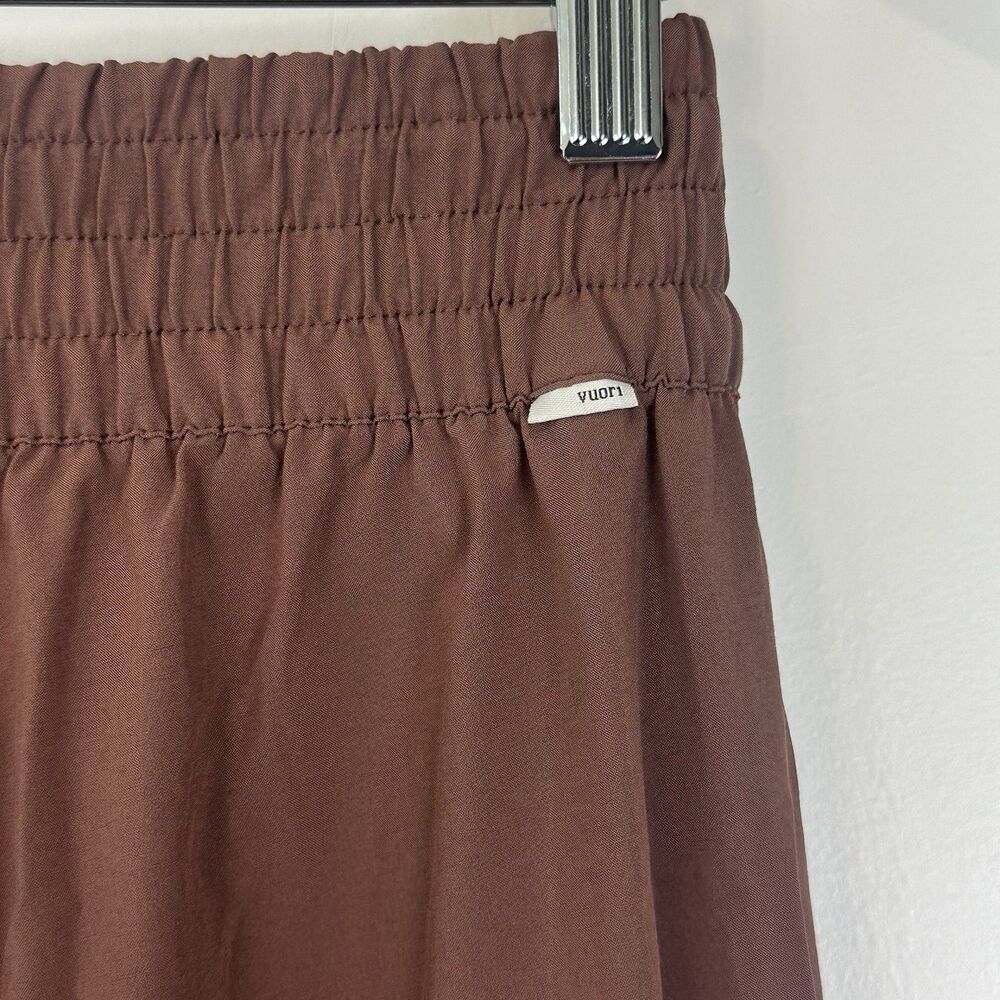 Vuori Villa Jogger Hazelnut Brown Travel Athleisure Quiet Luxury Size S Coastal - Picture 4 of 10
